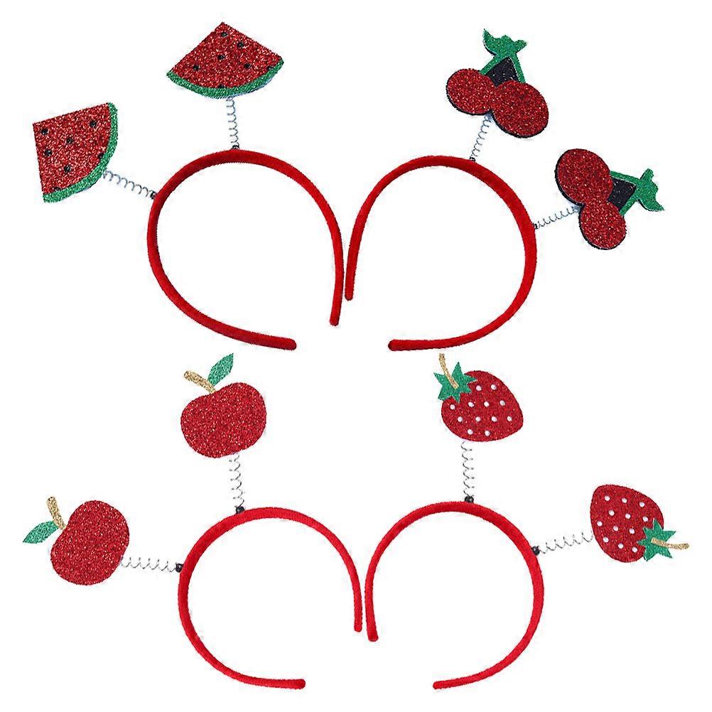 Cute Watermelon Baby Headband for Daily Use Lightweight Comfortable with Elastic Fit Assorted Color