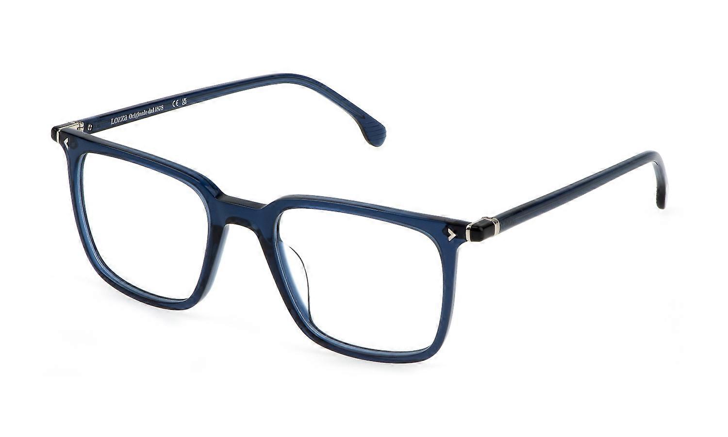 Eyewear Frames Lozza VL4323 0T31 BLU Transparent 51/20/145 MAN