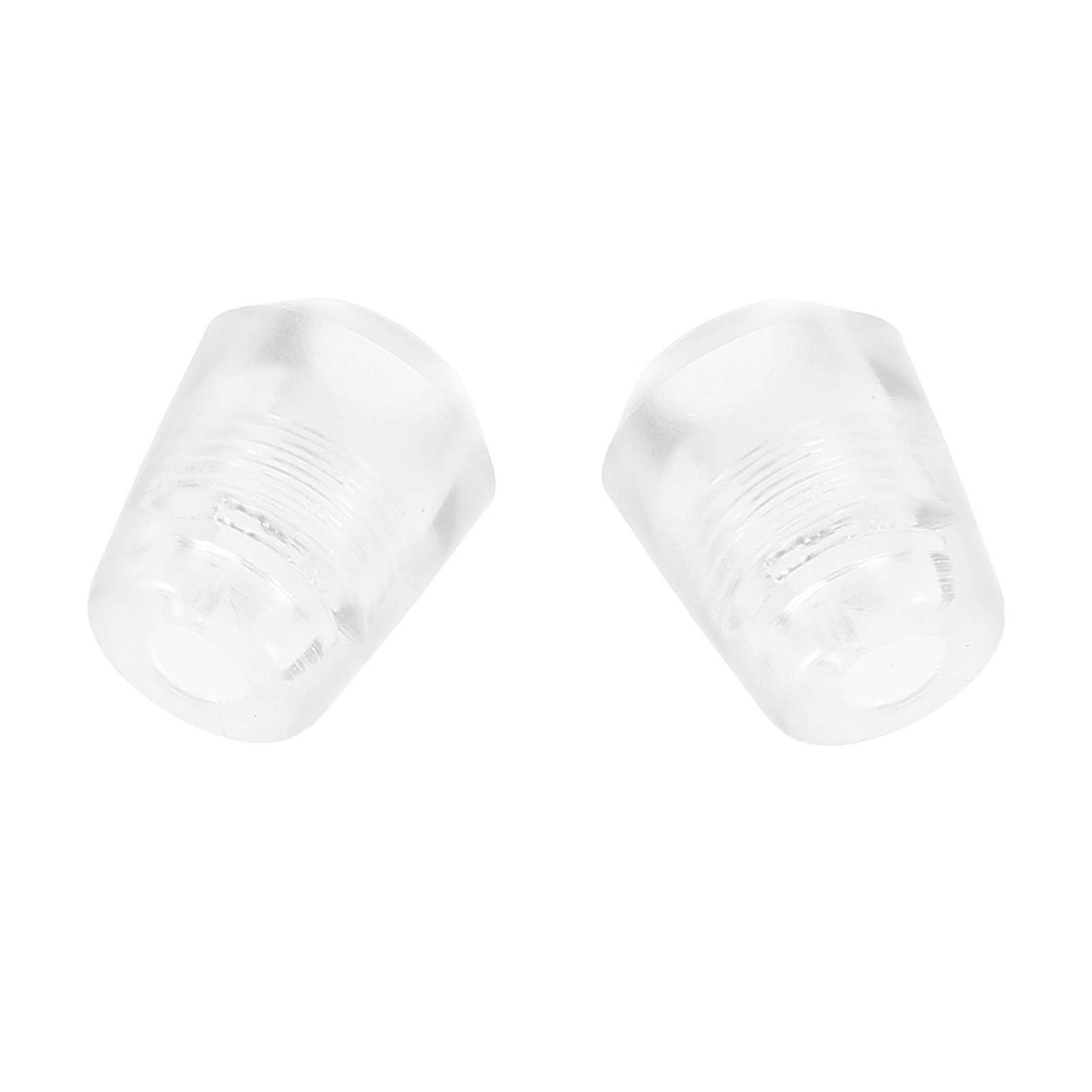 Noise Reducing Stethoscope Tips Comfortable Ear Pieces For Listening Examinations Simple Design High Wear Resistance 1 Pair