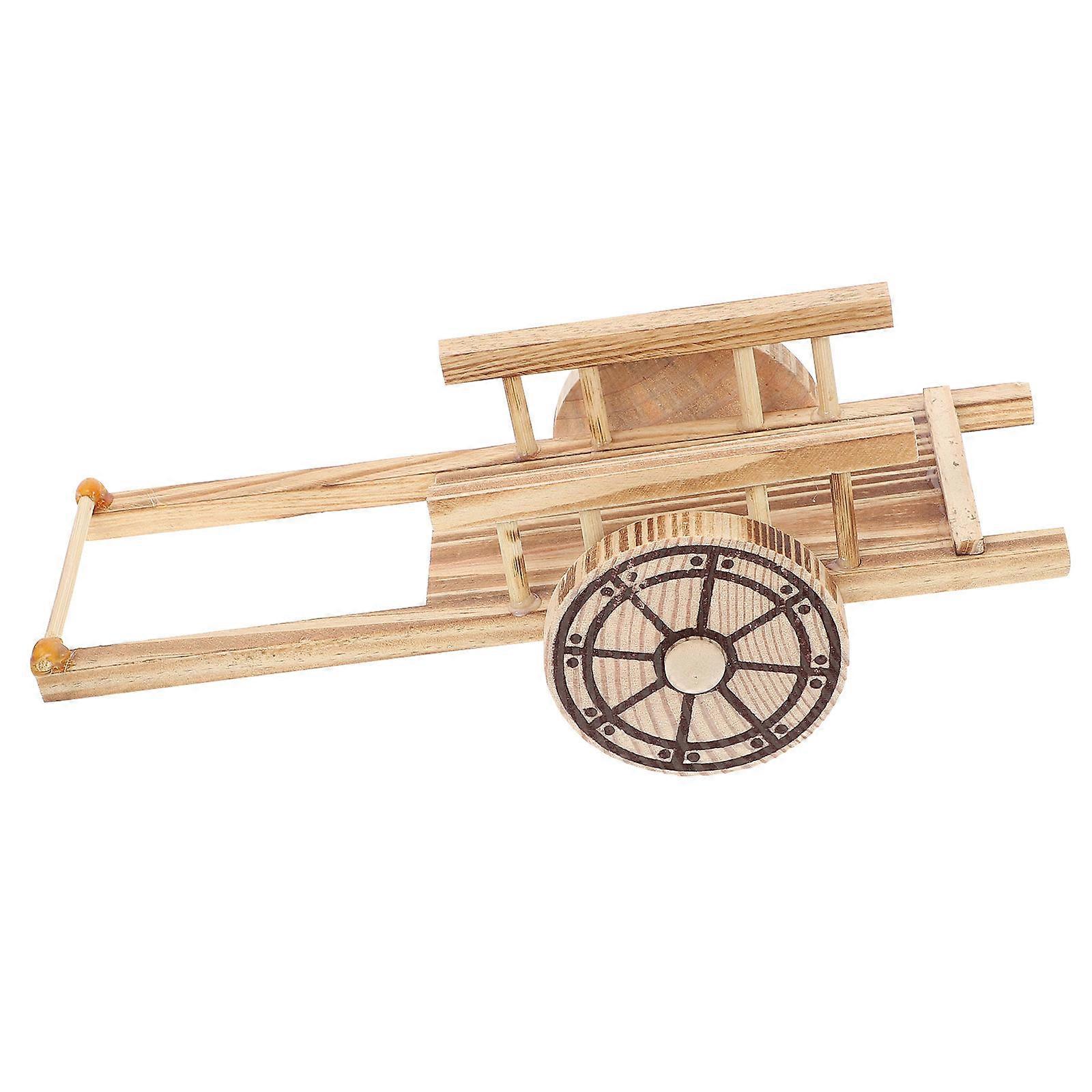 Khaki Parrot Cart Toy Made of Synthetic Material for Playing Great for Skill Training and Fun