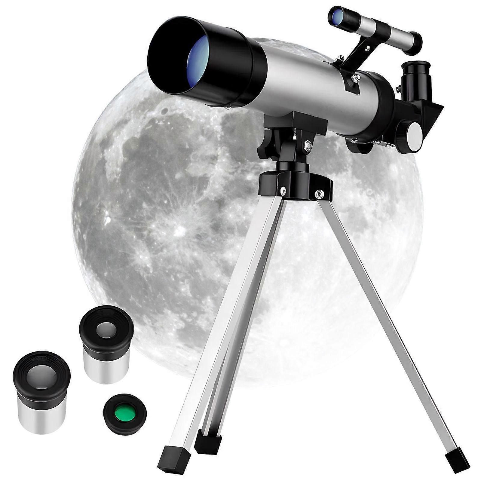 Refractor Telescope Space Telescope Star Gazing Telescope With Adjustable Tripod Astronomy Telescope To Explore Planets And Stars