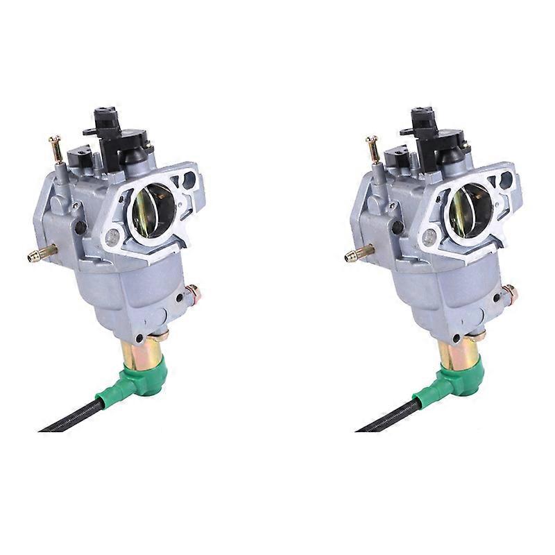 2X 化油器化油器适合 6500W 本田 GX240 8HP GX270 9HP GX340 11HP GX390 13HP 便携式发电机 182F 188F