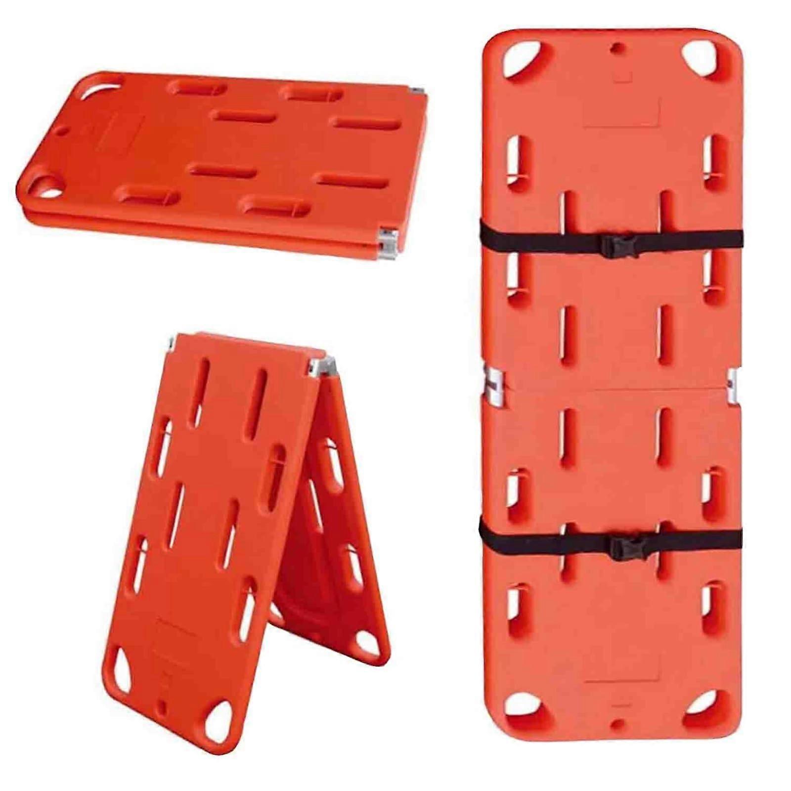 Foldable spine board, backboard for patients, water, floating stretcher, emergency rescue