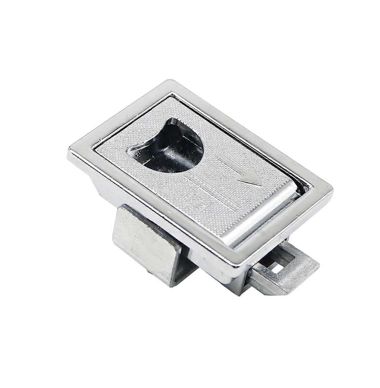 LS715 Concealed Mechanical Door Handle Strap Lock, Zinc Alloy, For Electrical Distribution Box/Cabinet, 1 Piece