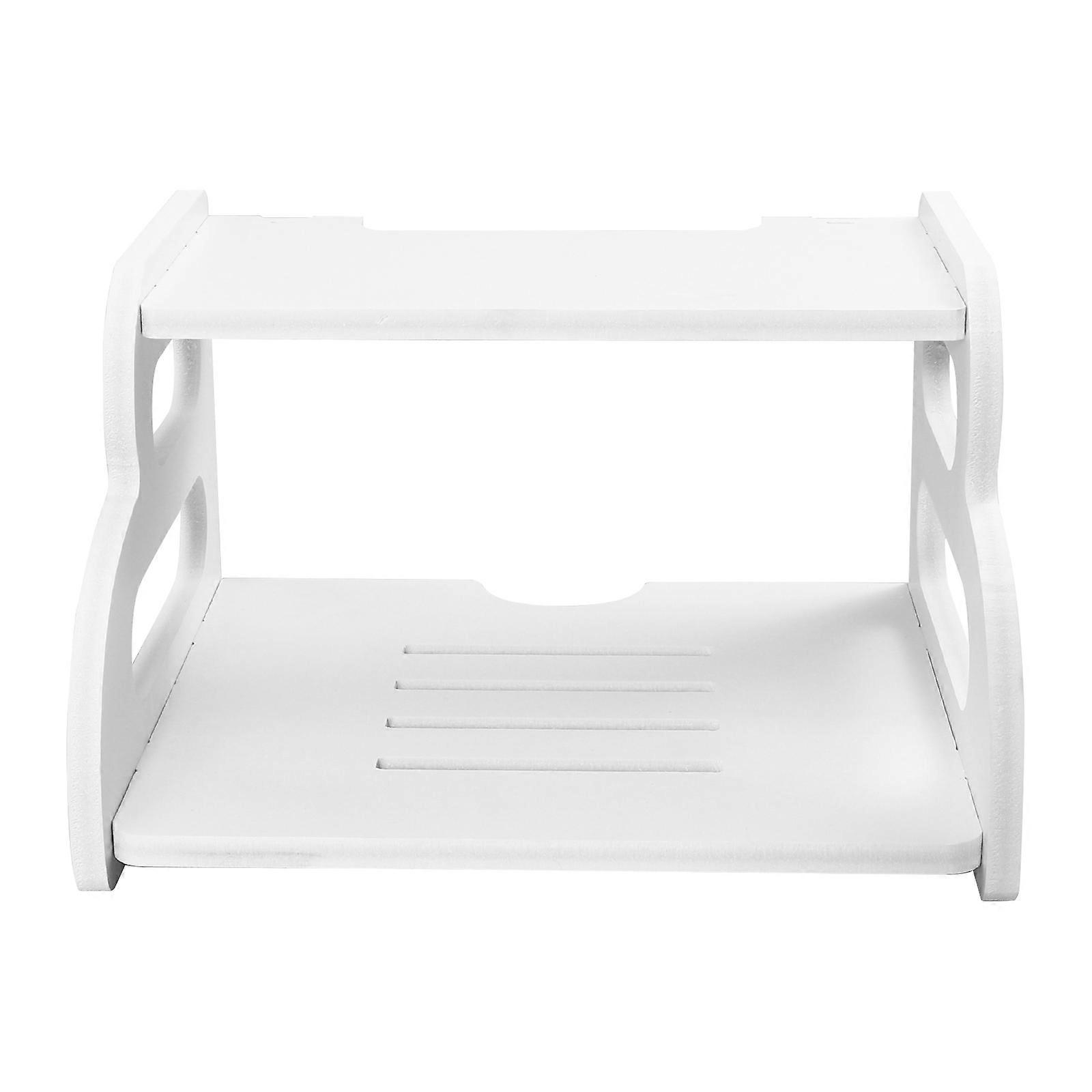 1Pc Punch Free Wall Mounted Router Stand Rack for Home Container STB Holder