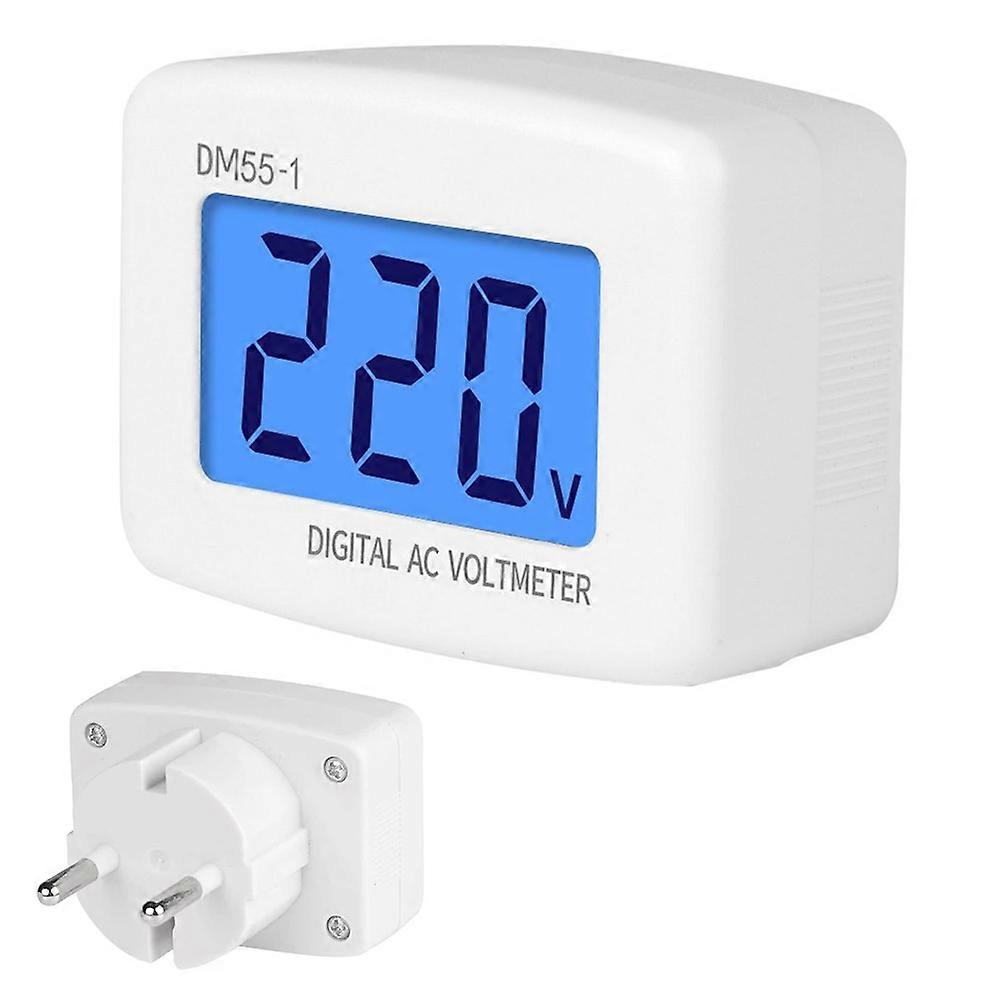 DM55-1 LCD AC Digital Voltage Meter Voltmeter