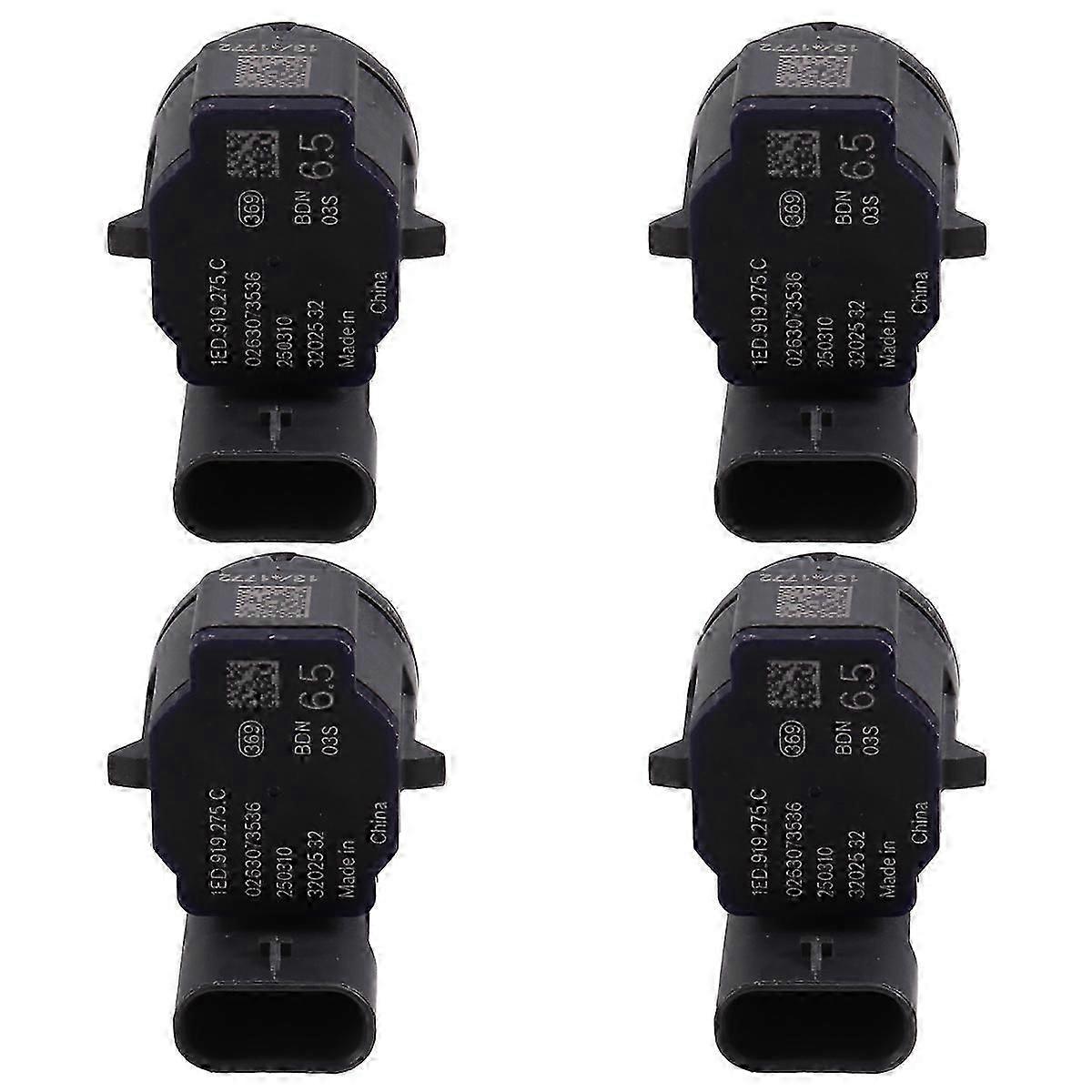 4Pcs Reversing Radar Parking Radar Probe 1ED919275C for ID3 ID4 ID6