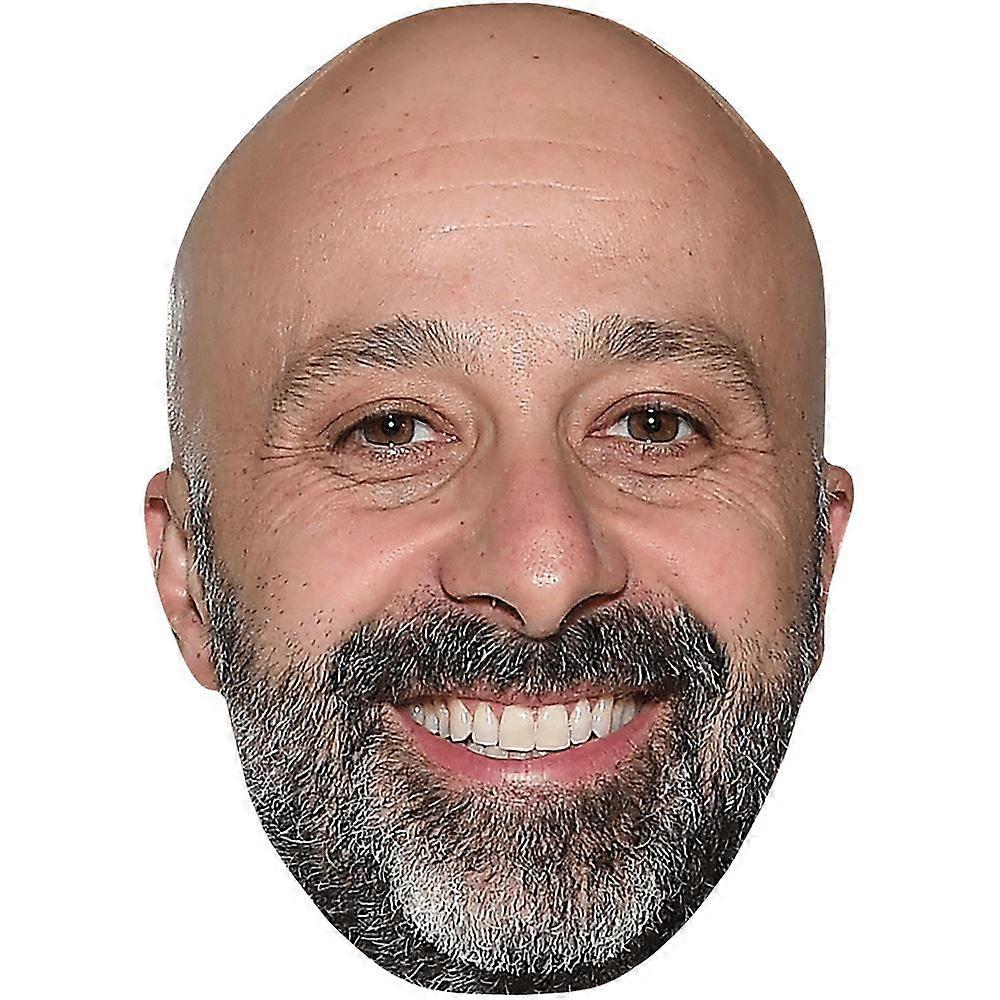 Niko Romito (Smile) Celebrity Mask, Flat Card Face