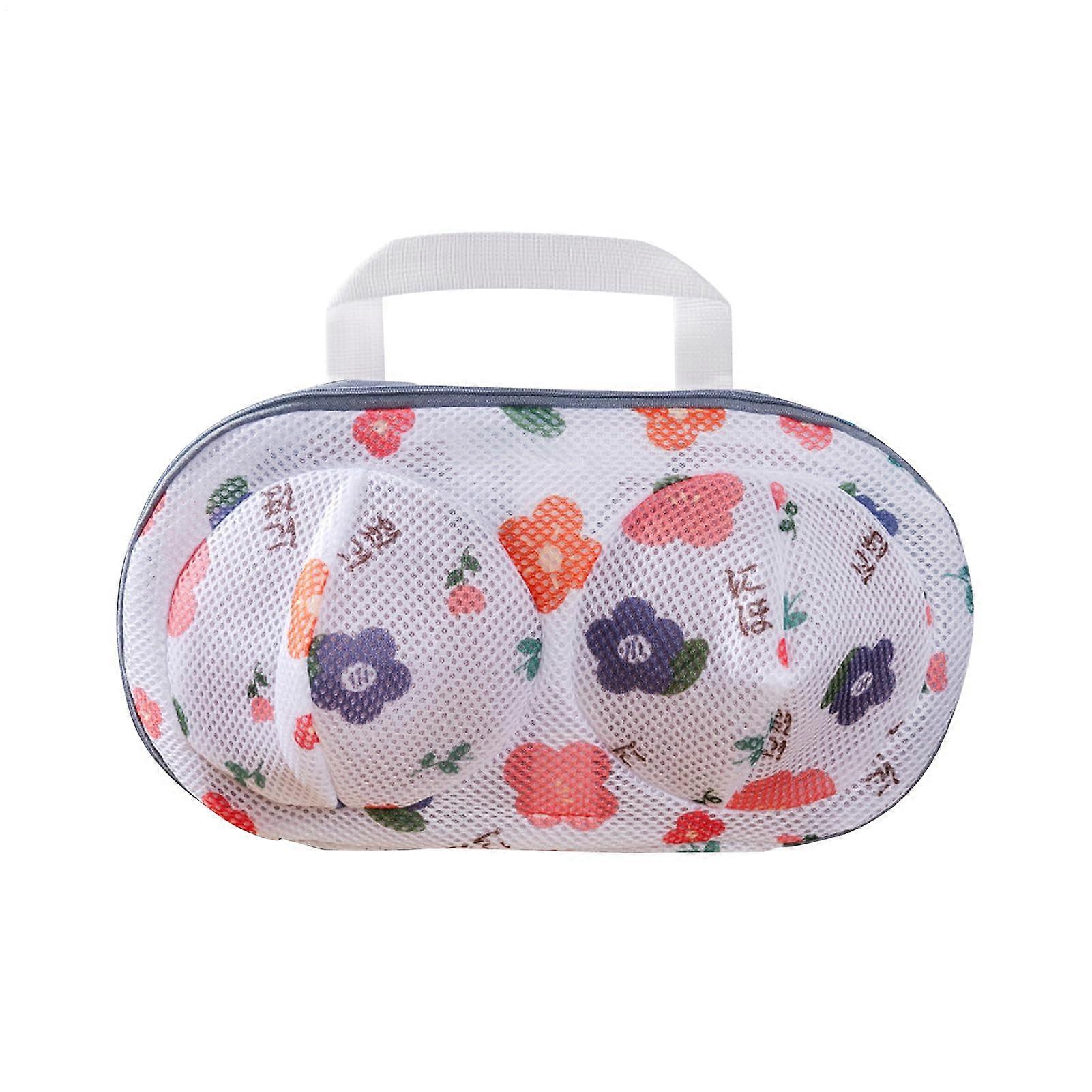 BH laundry bag  Mesh bag  Ergonomic design with zipper  Washer mesh pads  Spacious for underwear  Washing machine protector Sunflower