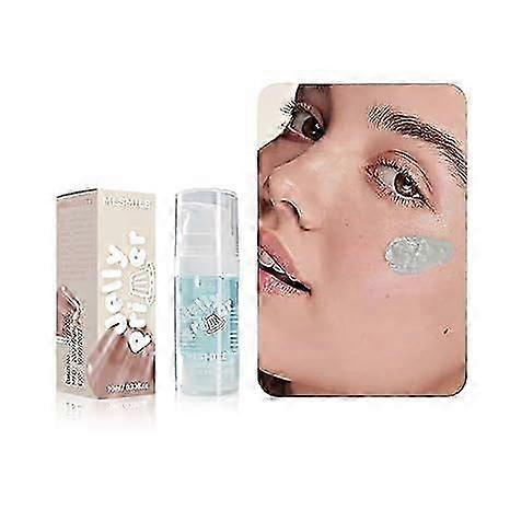 Hydrating Face Power Primer, Long-Lasting Mini Hydrating Face Primer, Smooth, Evens Skin & Brighten, Moisturizing, Primer Face Makeup for Flawless Gel