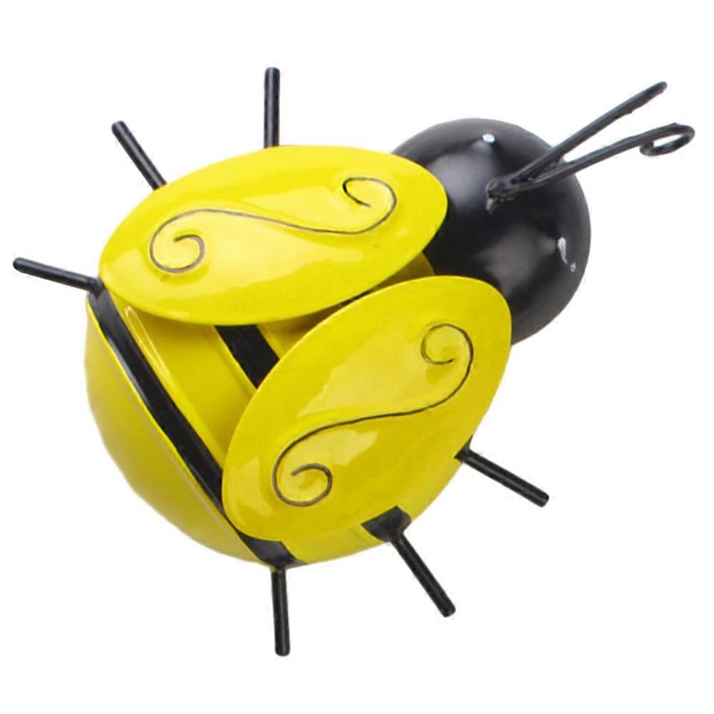 Iron Bee Wall Decoration for and Fence 3D Effect Assorted Color