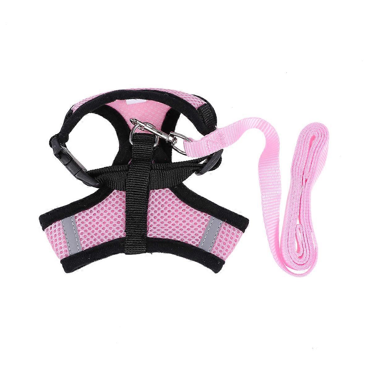 Trachea Protection Harness For Puppies And Kittens Adjustable Vest Suitable For All Weather 1Pack