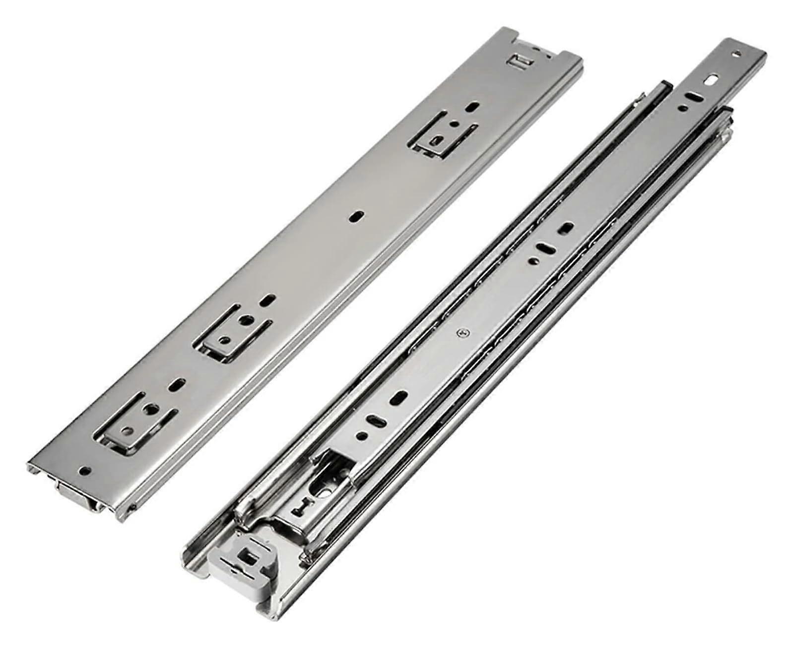 Heavyduty drawer slides, full extension, 450 mm, 80 kg load capacity
