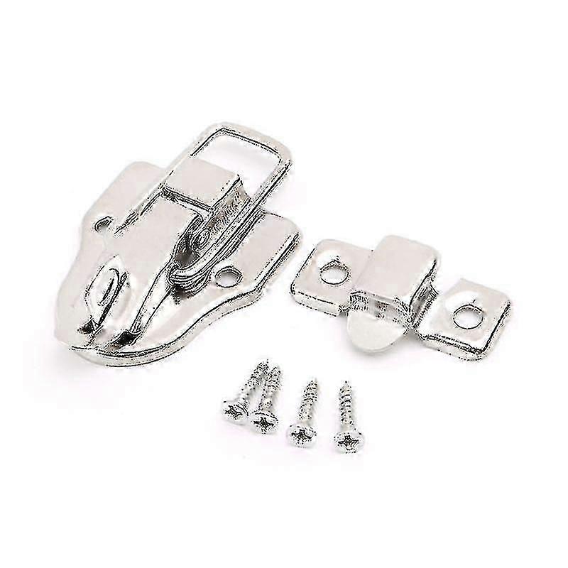 Vintage Style Metal Toolbox Suitcase Case Toggle Latch