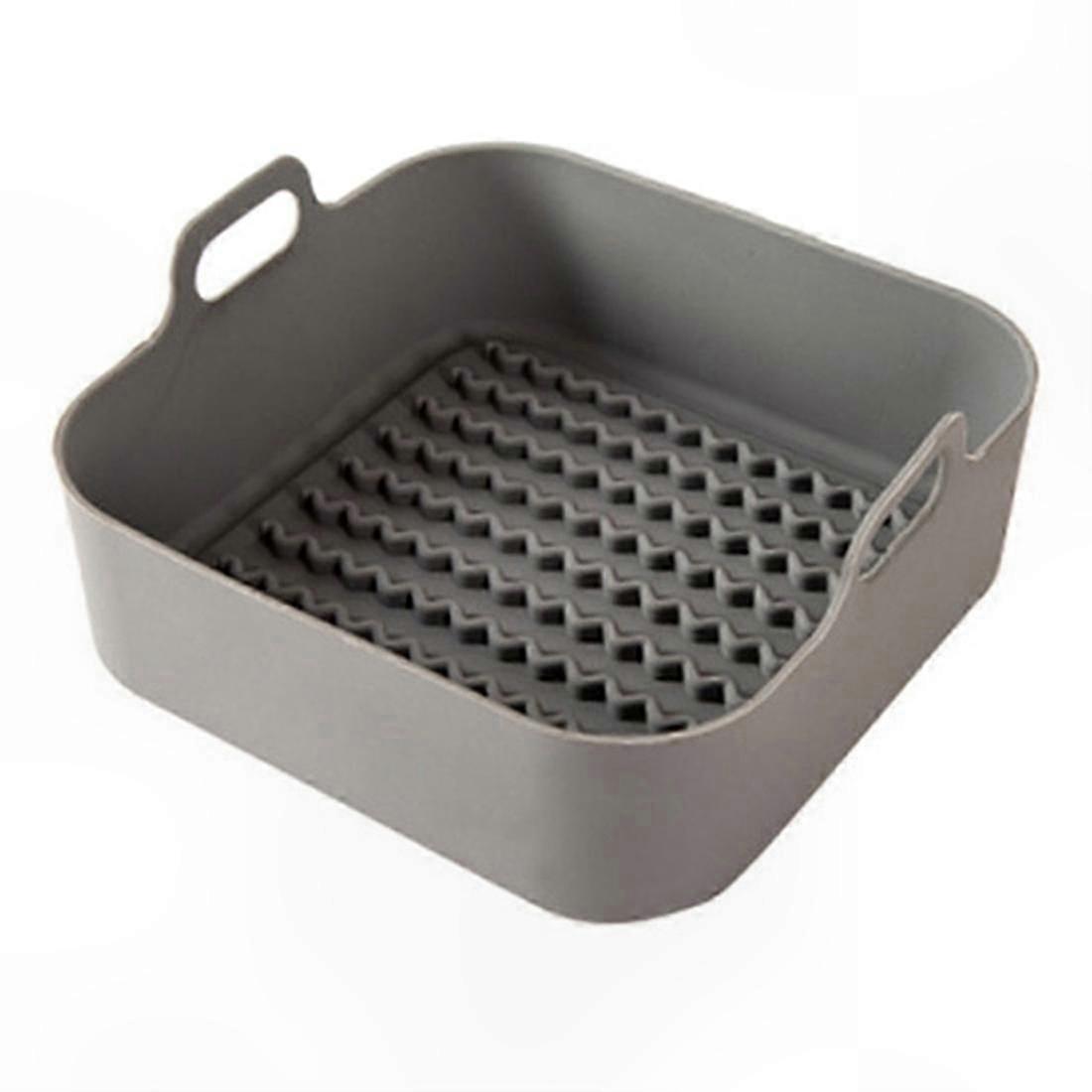 Silicone Air Fryer Pot with Multi-Function Oven Accessories for Baking Bread, Pizza, and Fried Chicken Basket Tray