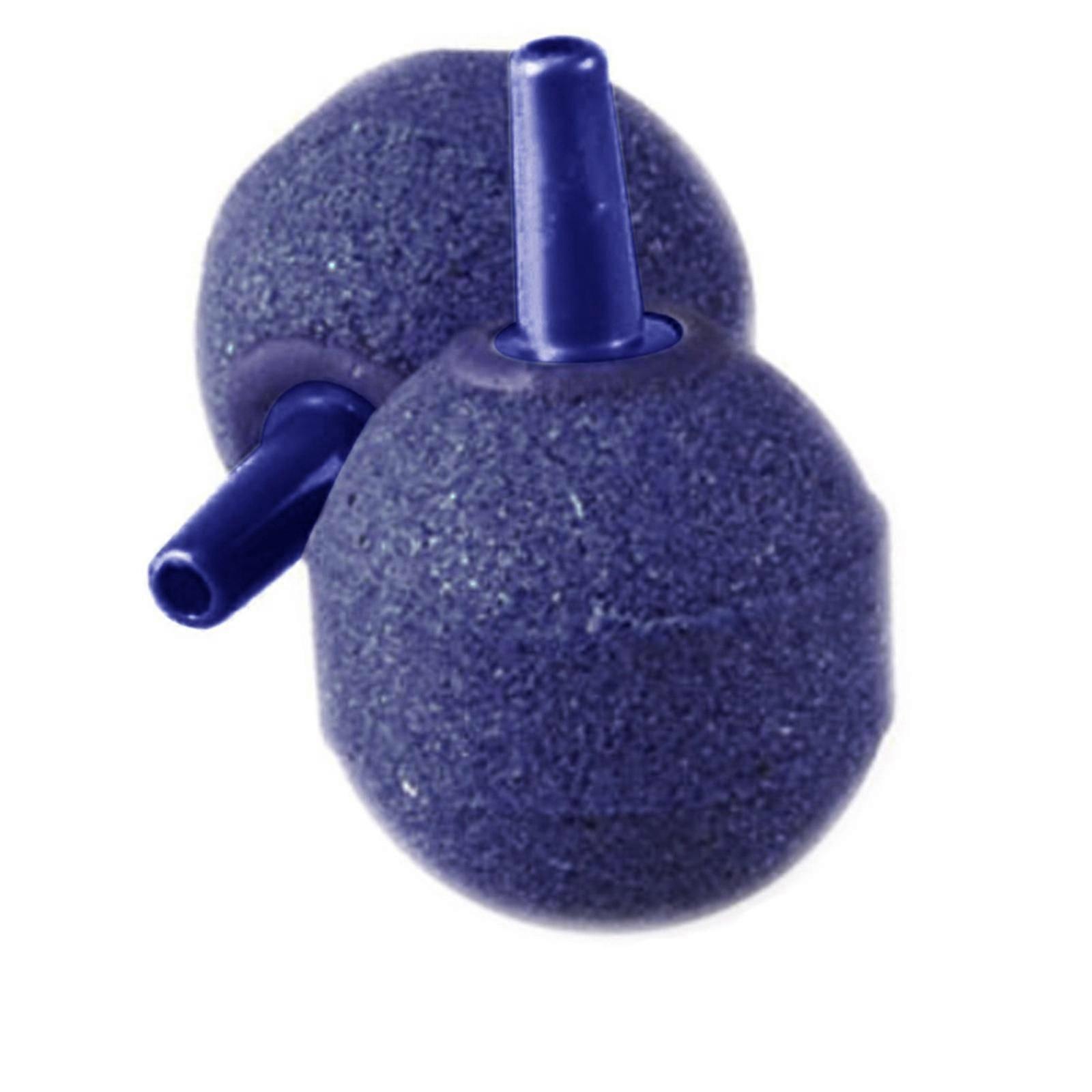 Aquarium Bubble Stone - Hydroponic Oxygen Aerator (Blue, 2pcs)