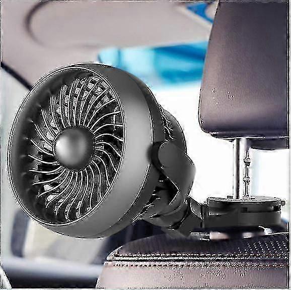 Car Fan, Battery Powered Usb Car Fan With Aroma Function