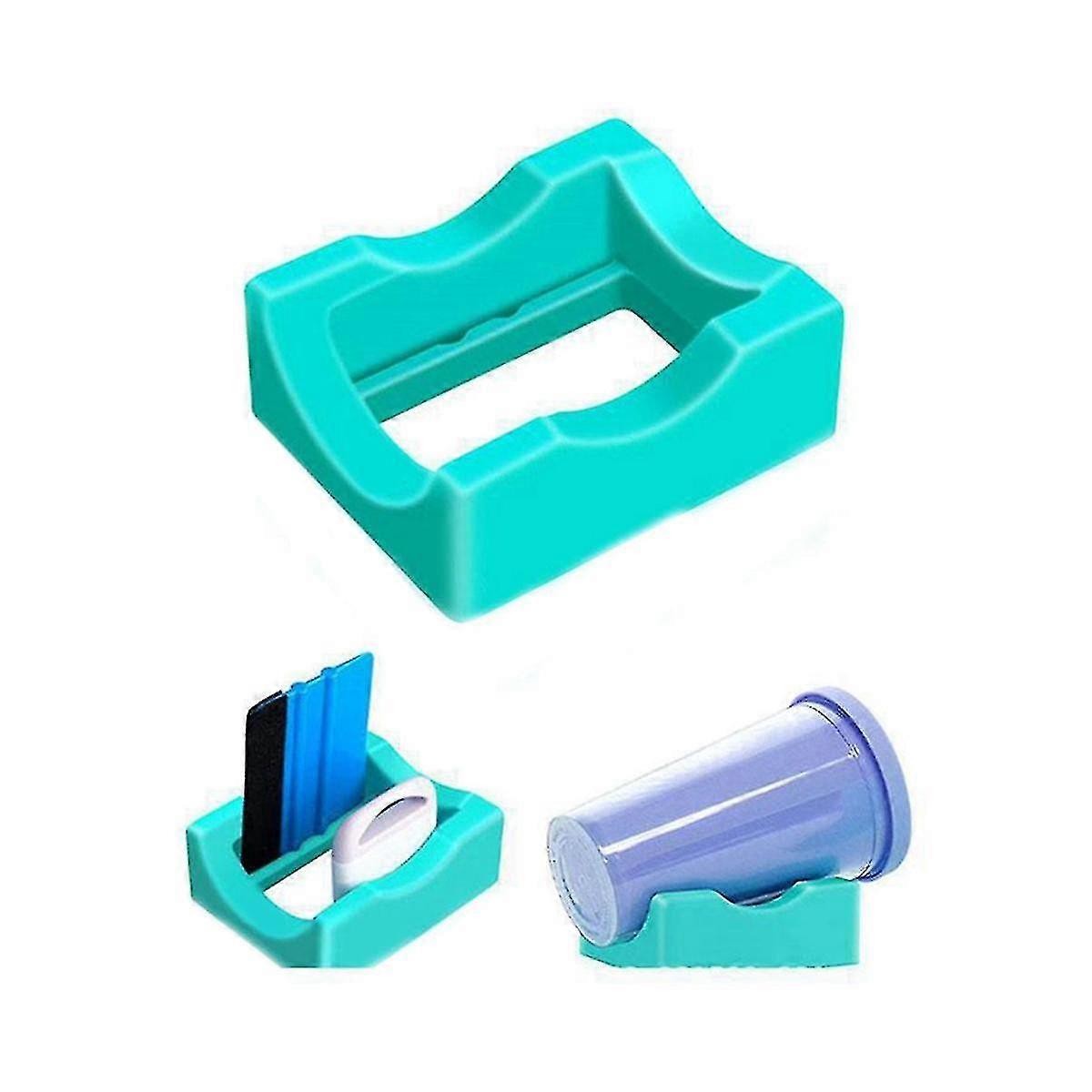 Small Silicone Cup Holder for Glasses - with Built-in Stability