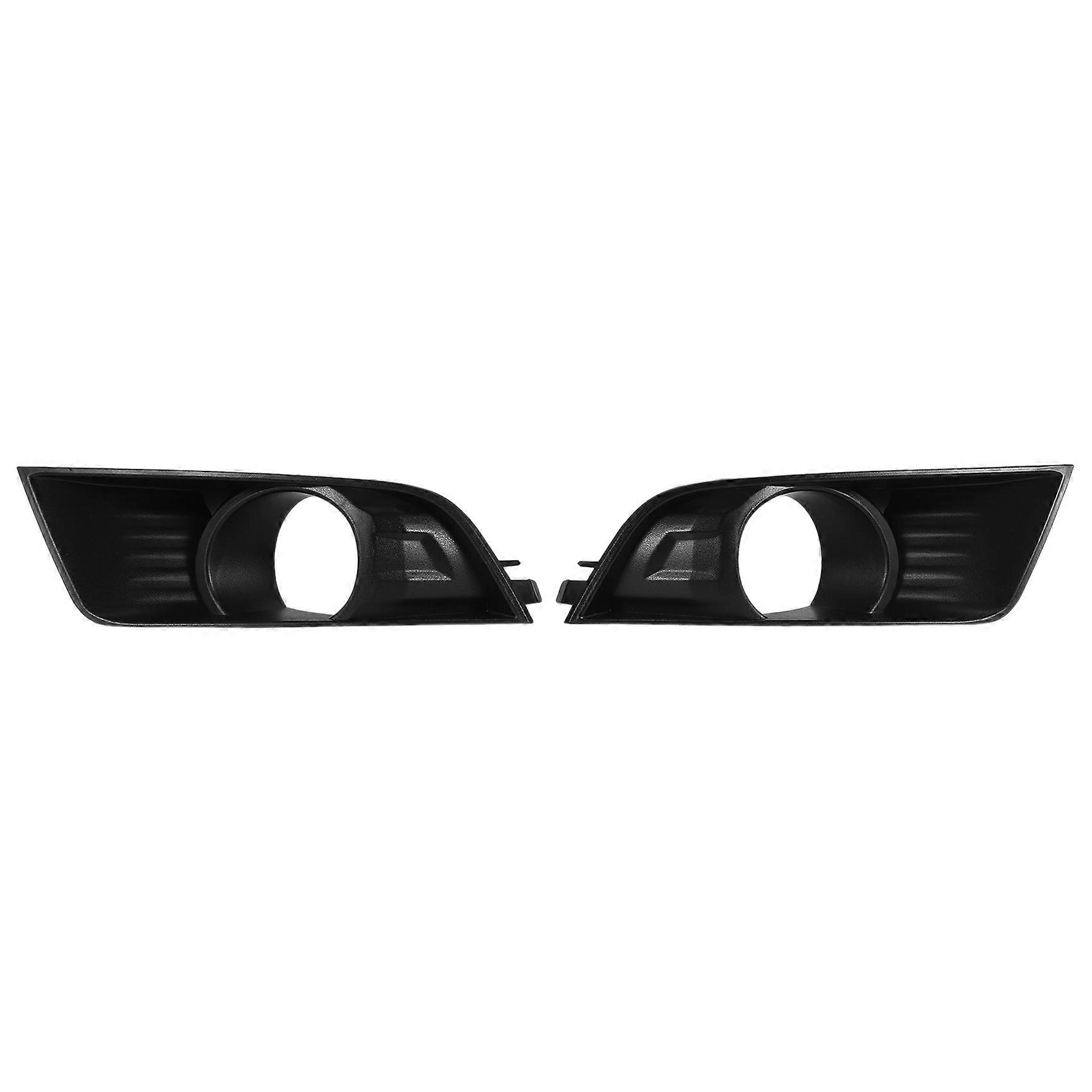 1 Pair Front Bumper Fog Light Frame Turning Signal Lamp Cover Daytime Running Light Cover for Ford Ranger Pickup 2015