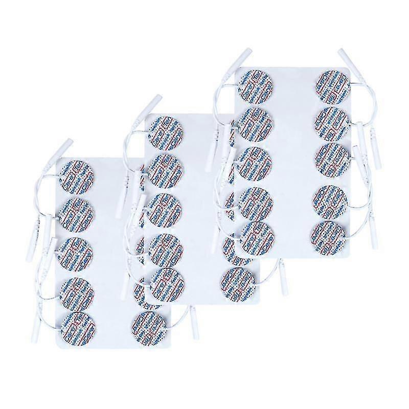 Replacement Circle Electrode Pads 25mm For Tens Machines