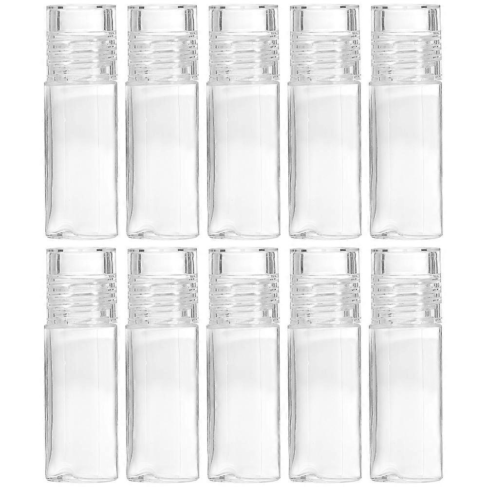Transparent Portable Plastic Powder Container for Travel with Openhole Design 3ml