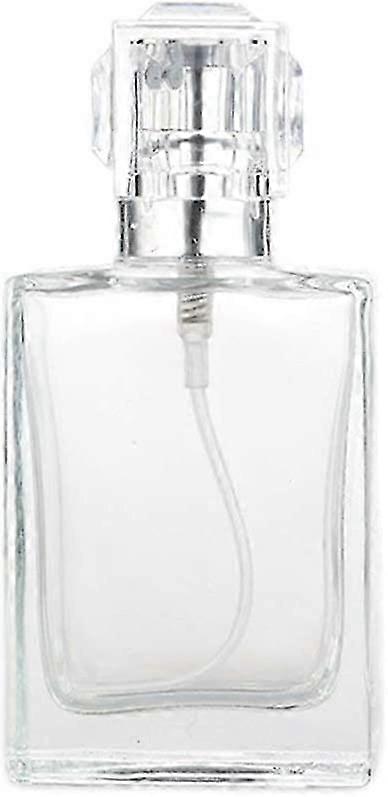 Perfume Nebulizer Refillable Glass Empty Nebulizer Clear Bottle with Cap Travel 30ml