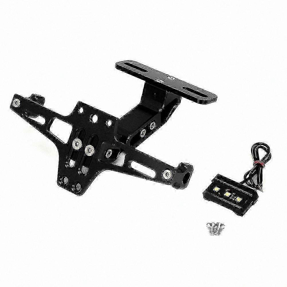 Universal License Plate Mount, Adjustable Motorcycle Plate Holder Bracket, Durable License Plate Frame Support for Various Vehicles