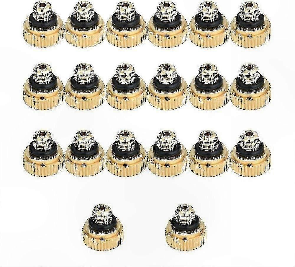 Brass Atomizing Nozzle 0.4mm for Low Pressure Water Misting Systems and Sprayers