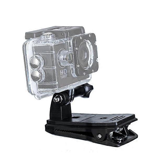 A holder with a clamp for mounting a GoPro sports camera - Action Camera Accessories