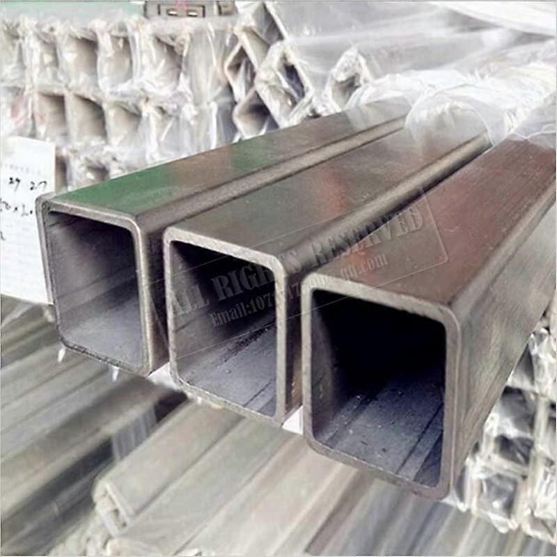 Square Steel Pipe 3mm Rectangular Pipe 4mm 5mmx5mmx1mm L40cm Durable Steel Tubing for Construction and Fabrication