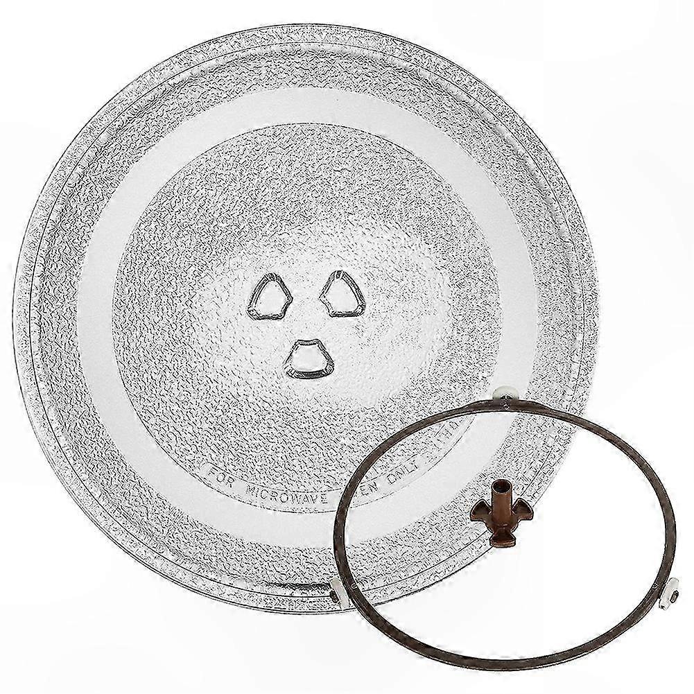 Round Glass Turntable Plate for Microwave Oven - Universal Fit Replacement