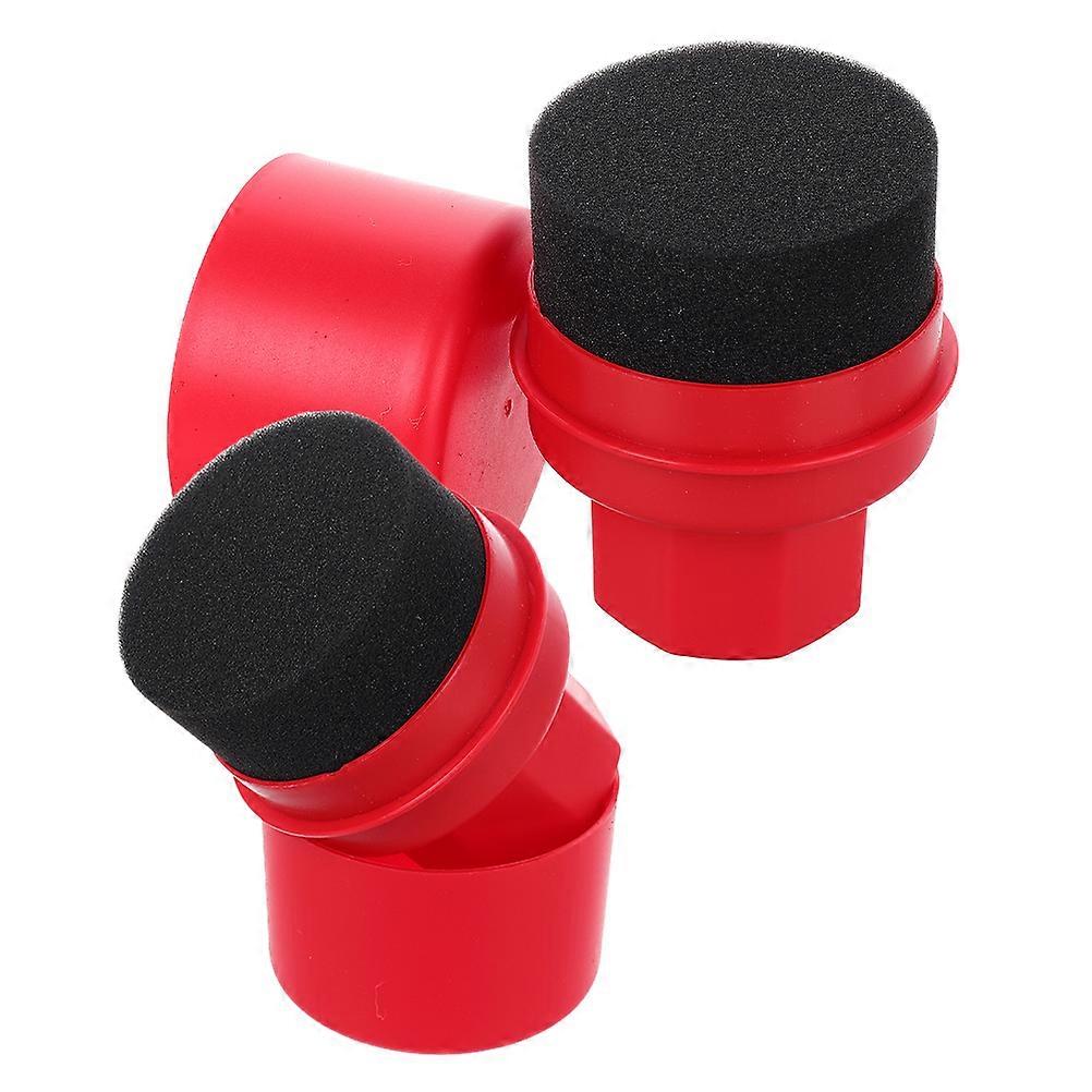Car Polishing Pads Kit for Tire Shine with 2Pcs Applicator Pads for Car Care