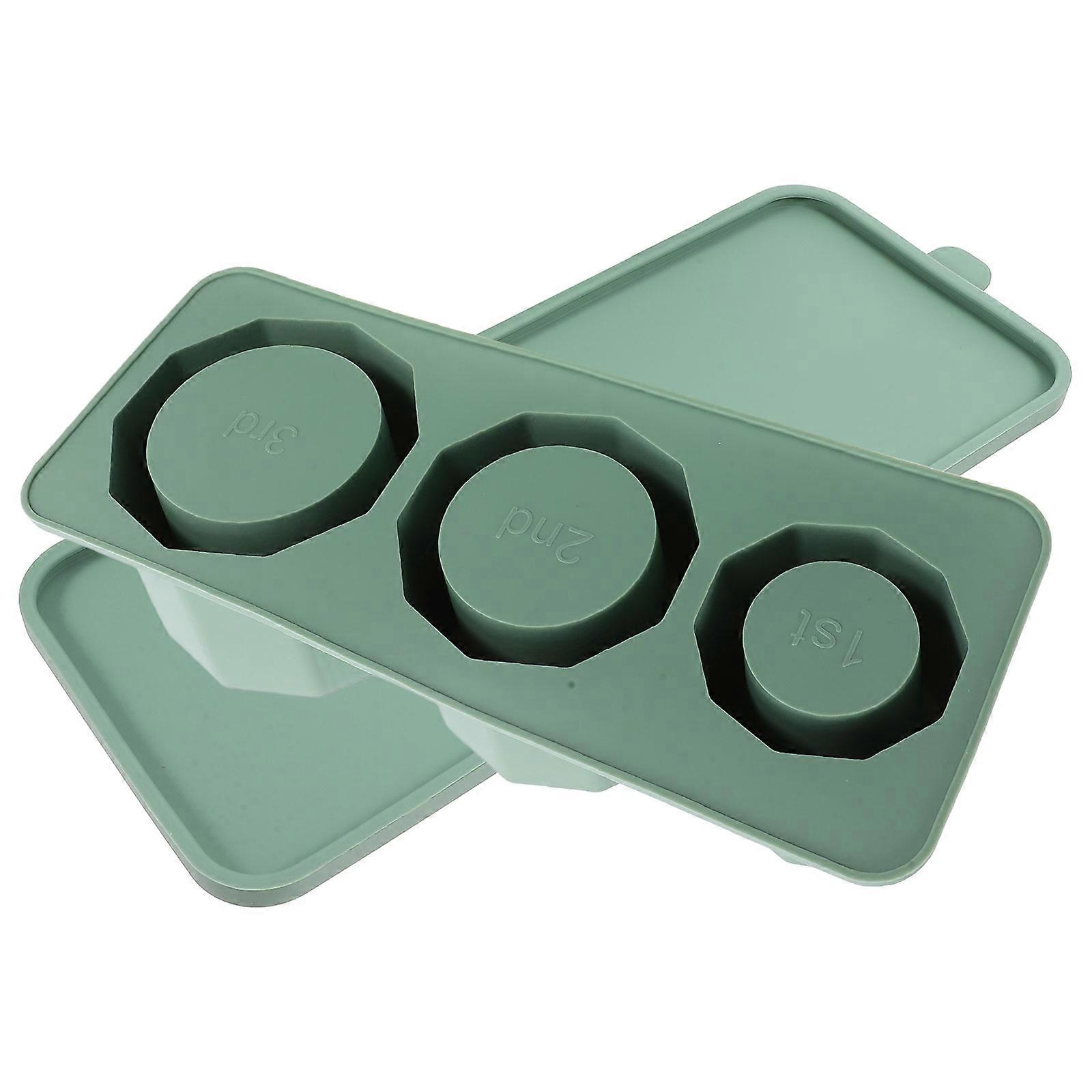 Kitchen Ice Cube Tray Tumbler Ice Mold Family Green 40oz Convenient Ice Cube Tray 1Pack