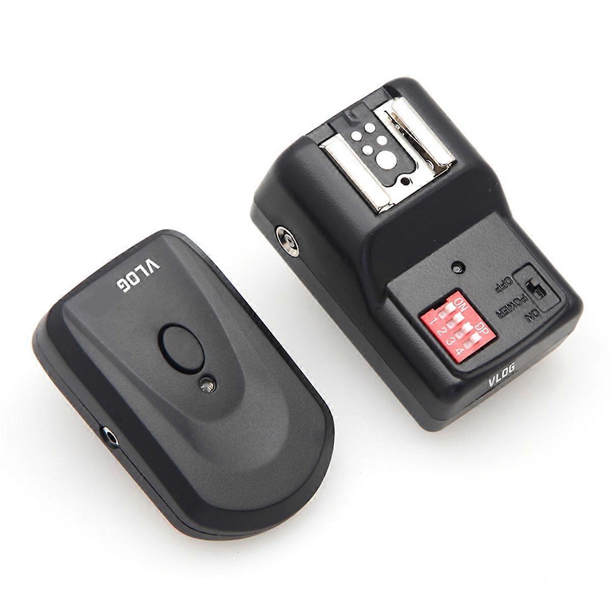 Universal Radio Wireless Remote Speedlite Flash Trigger Shutter Hot Shoe Flash Lamp 16 Channels Synchronizer for