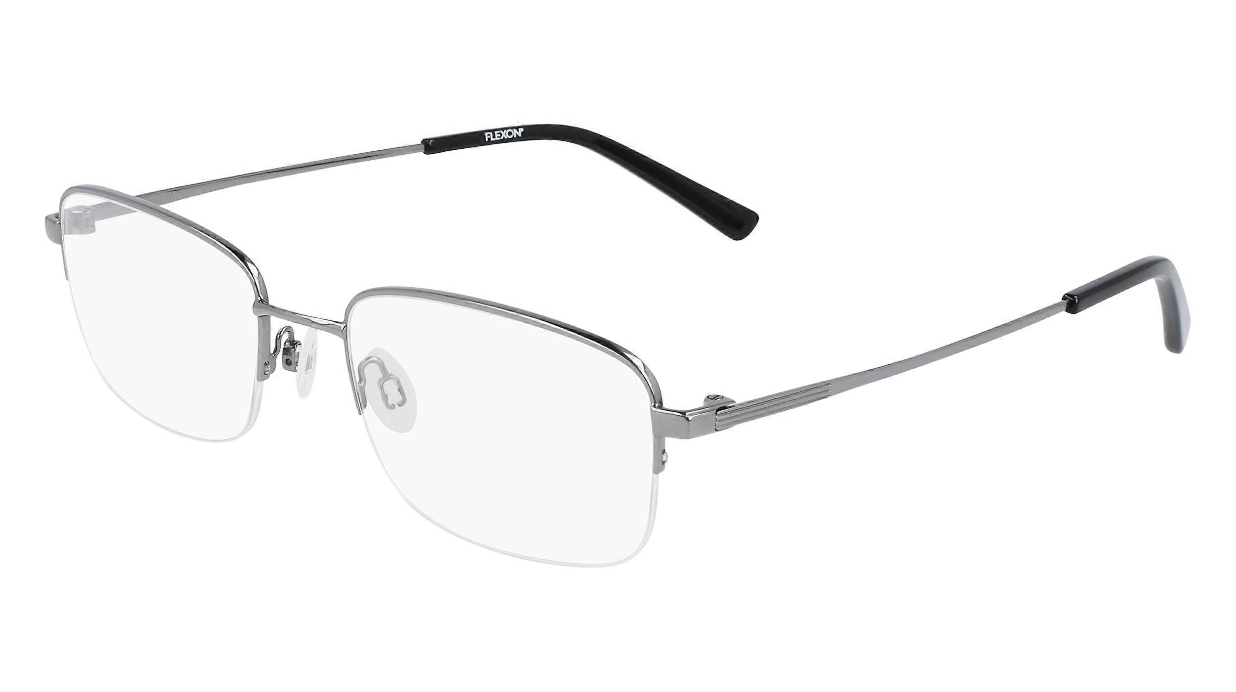 Eyewear Frames FLEXON FLEXON H6055 072 SHINY GUNMETAL 56/19/145 MALE