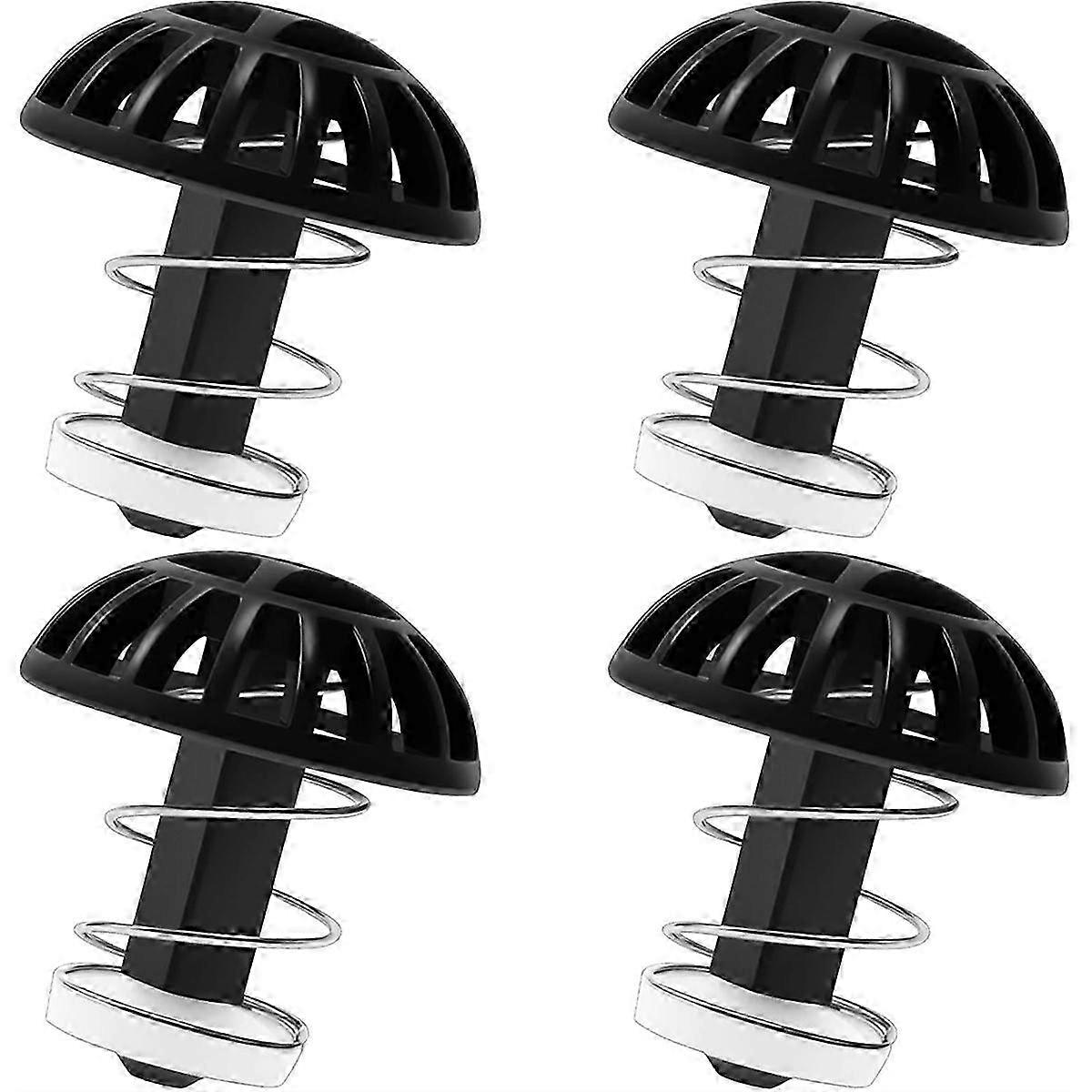 New 4 Pack Coffee Machine Brew Basket Bottom Spring Loaded Stopper Kits Replacement for Various Coffee Makers