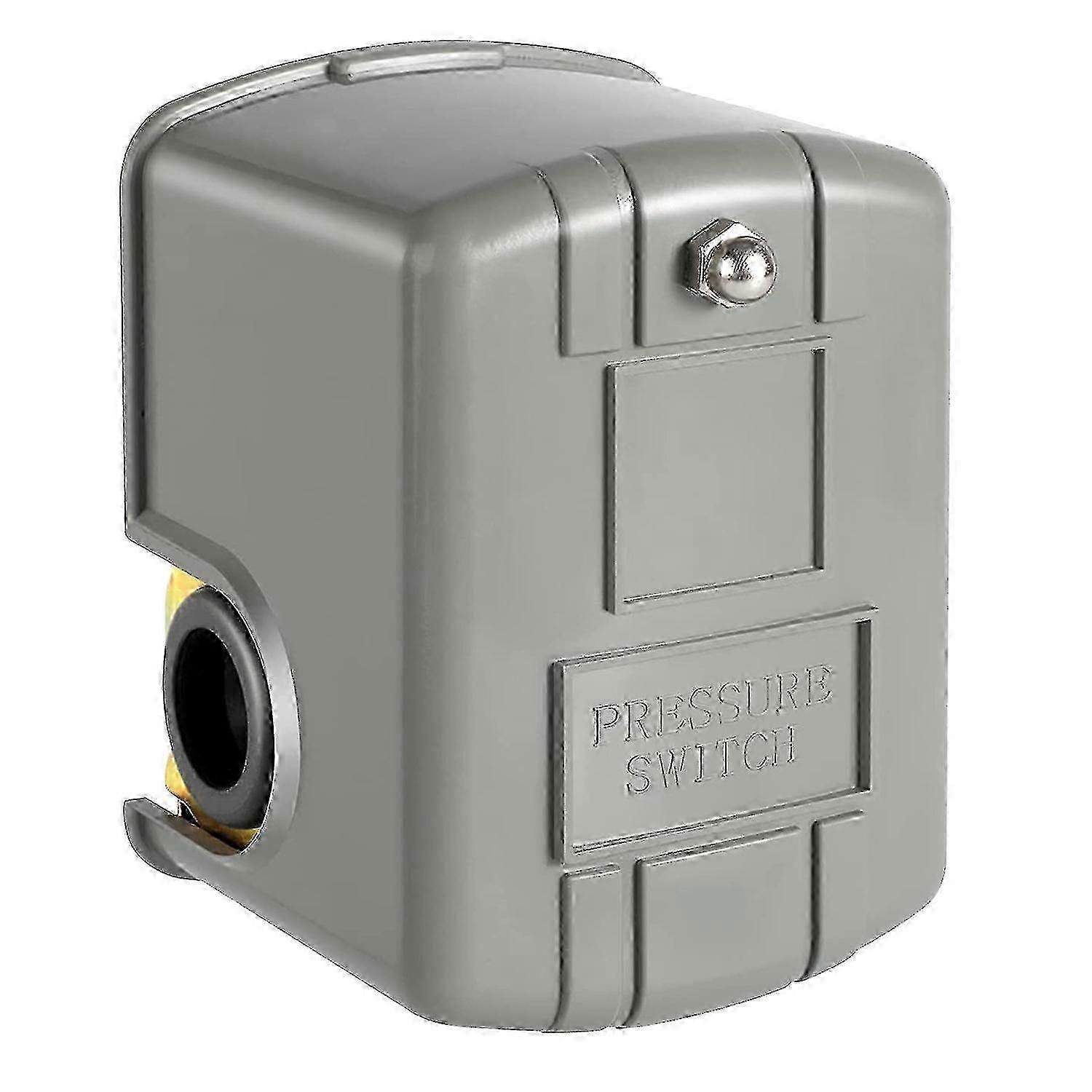 Vannpumpe trykkbryter 40-60psi justerbar differensial, 1/4" hunn