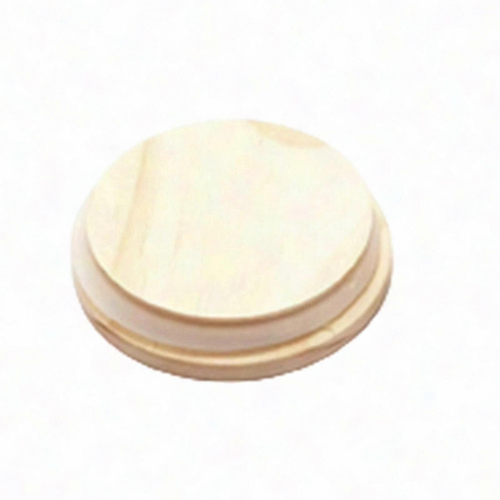 Leak-Proof Bamboo Lid for Ceramic Coffee Cups - Eco-Friendly Design