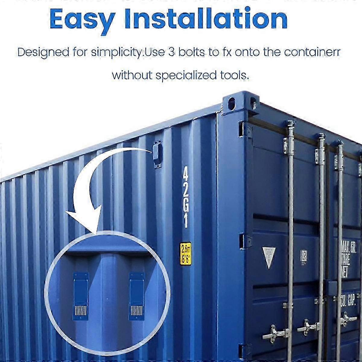 Container air flow vents - 8PCs heavy duty ventilation kit