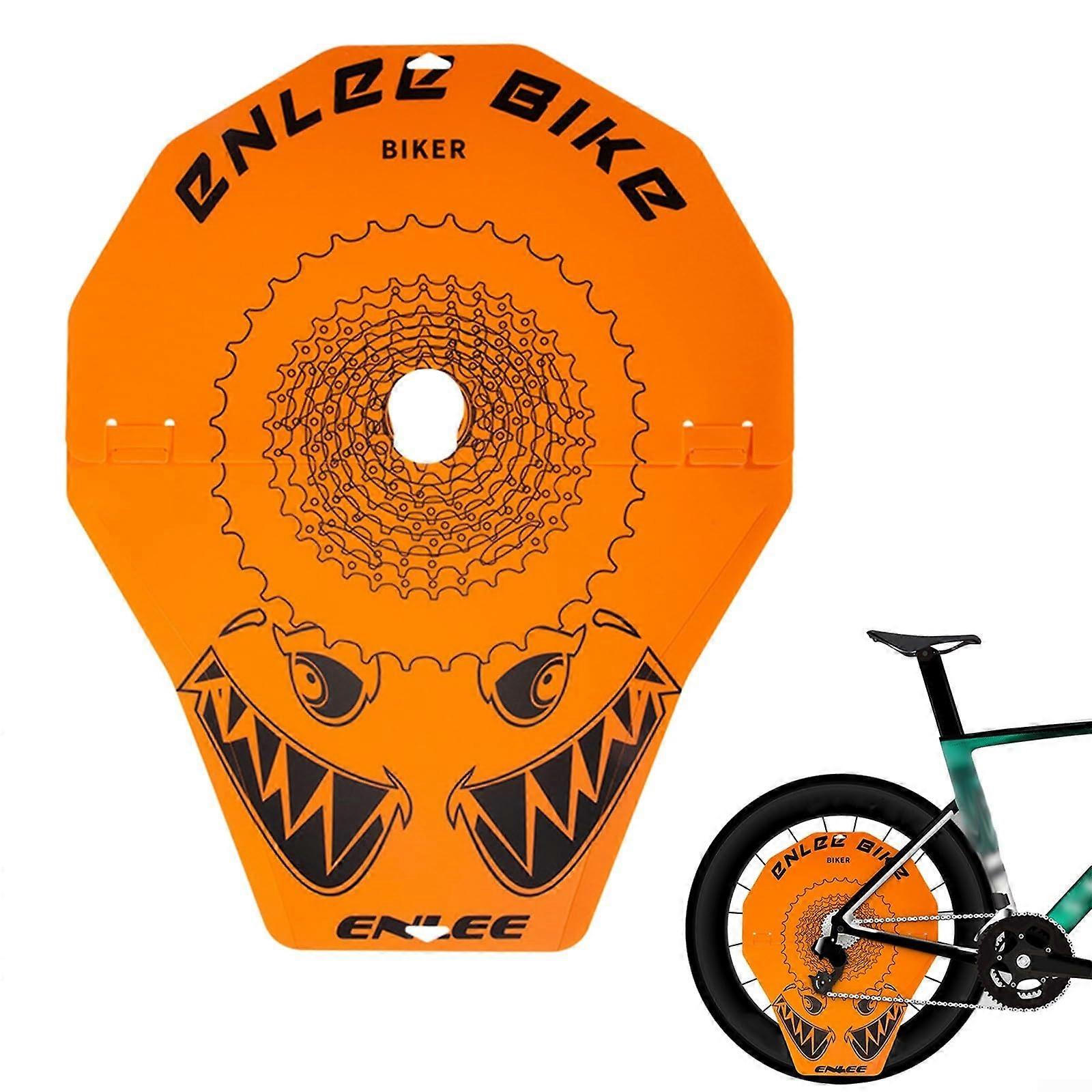 Lightweight Bicycle Brake Cover Front Disc And Calipers Protection, Ventilated Design, Size D