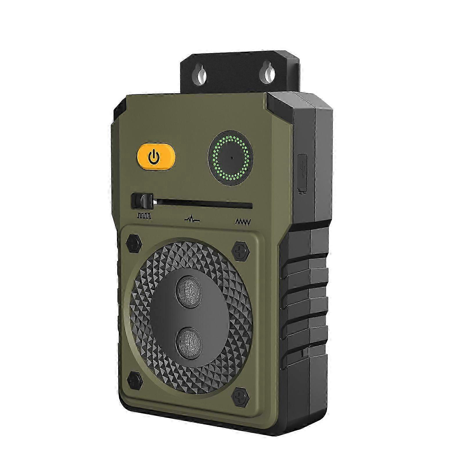 Dog Barking Stopper Wall Mount Anti Bark Device 3 Modes 50ft Range Built in 2000mAh Battery Anti Bark Device