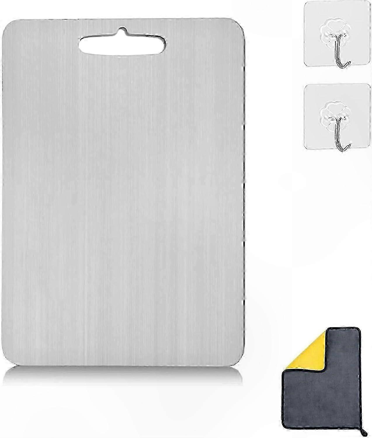 Durable Metal Cutting Board Set, 25x15 cm, Rust-Resistant Kitchen Chopping Surface for Food Preparation