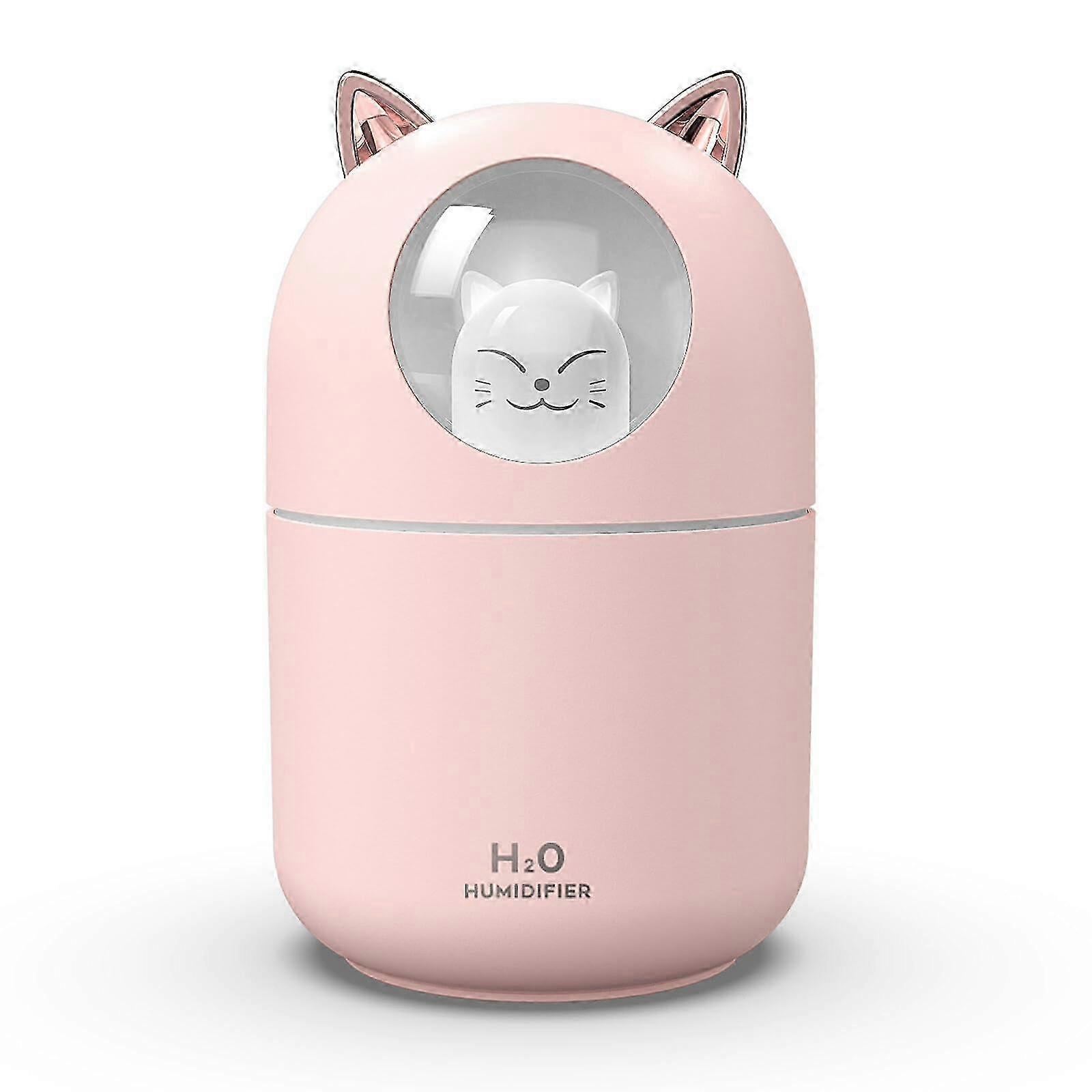 Cute Mini Essential Oil Diffuser for Home Bedroom 300ml 2025