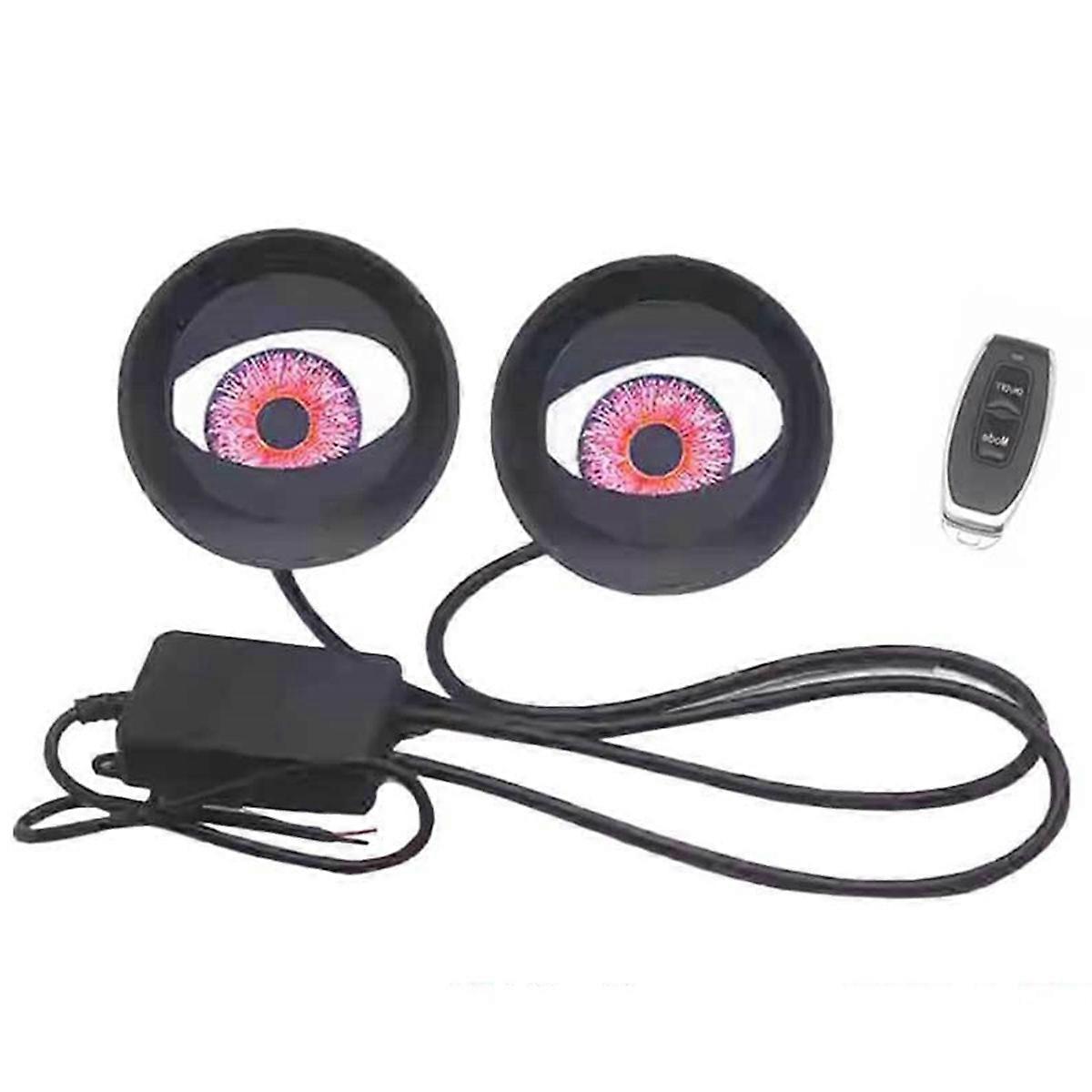 6 Mode Dual-Devil'S Eye Electronic Eye Headlight Display Screen DIY Kit for Toy/Doll/Robot/Car/Motor