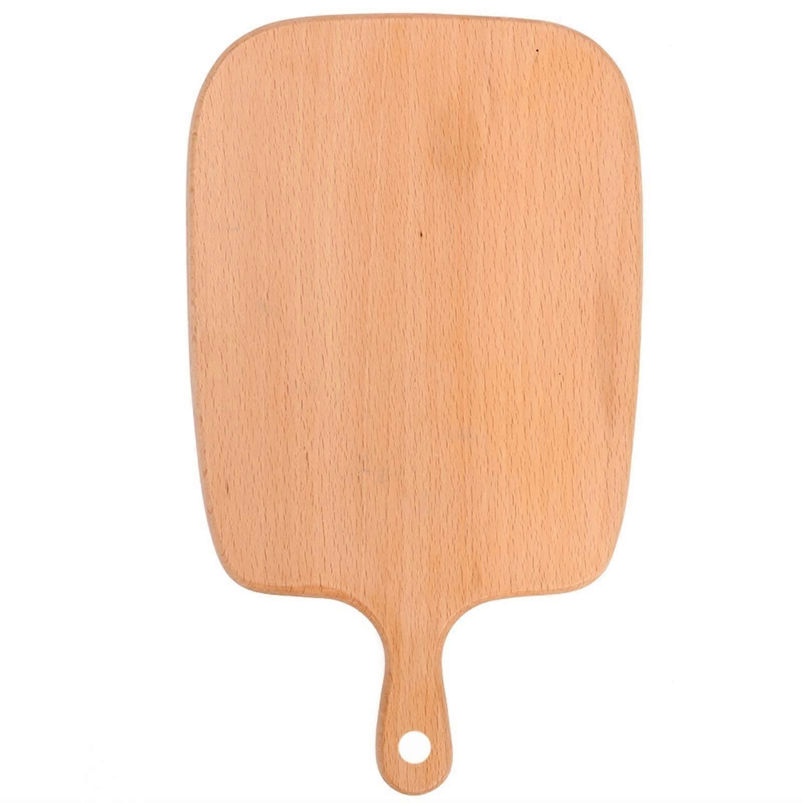 Cutting Board Wooden Chopping Blocks Multi Functional Kitchen Tray Hangable For Pizza Bread Fruit