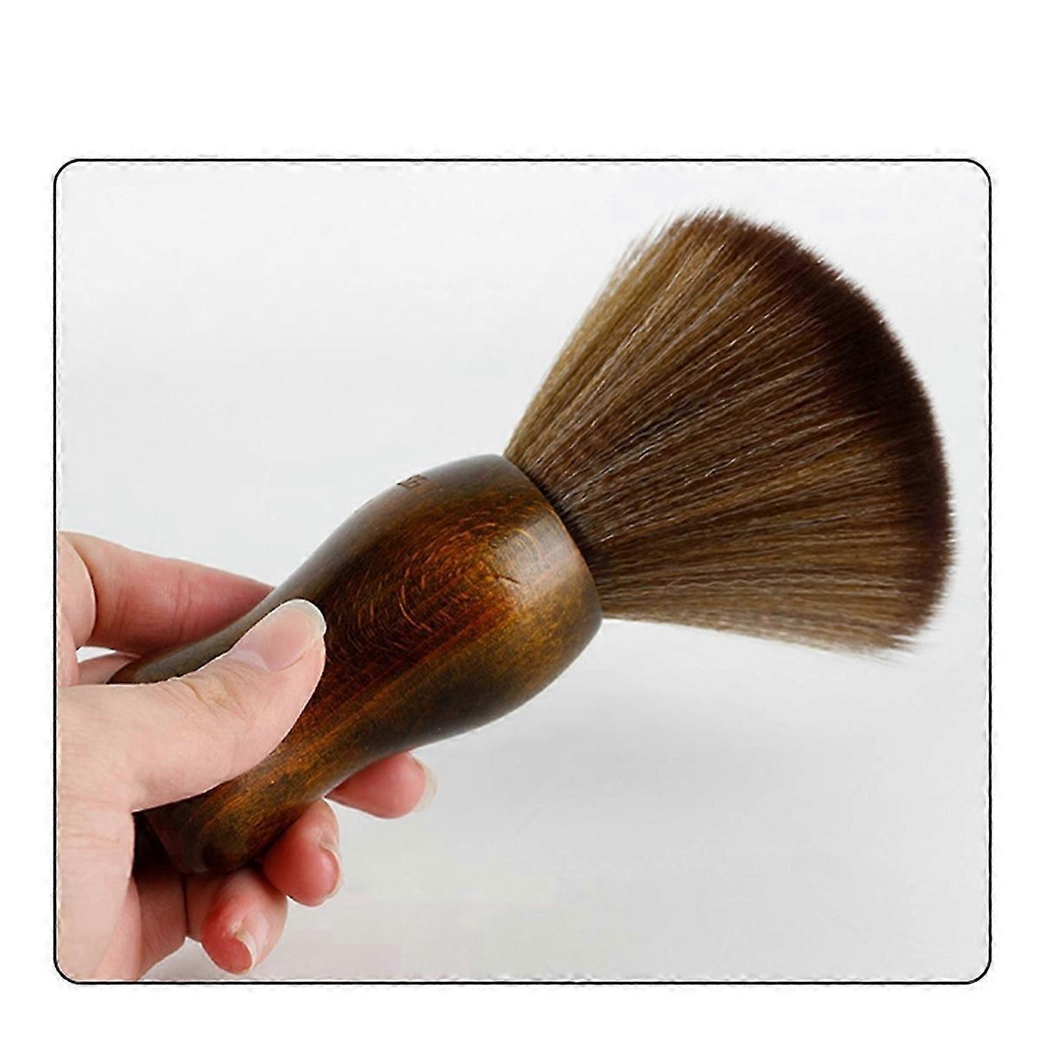 Anti-Static Solid Wood Cleaning Brush for Vinyl LP CD Turntable, Computer Keyboard Dustproof Soft Fu