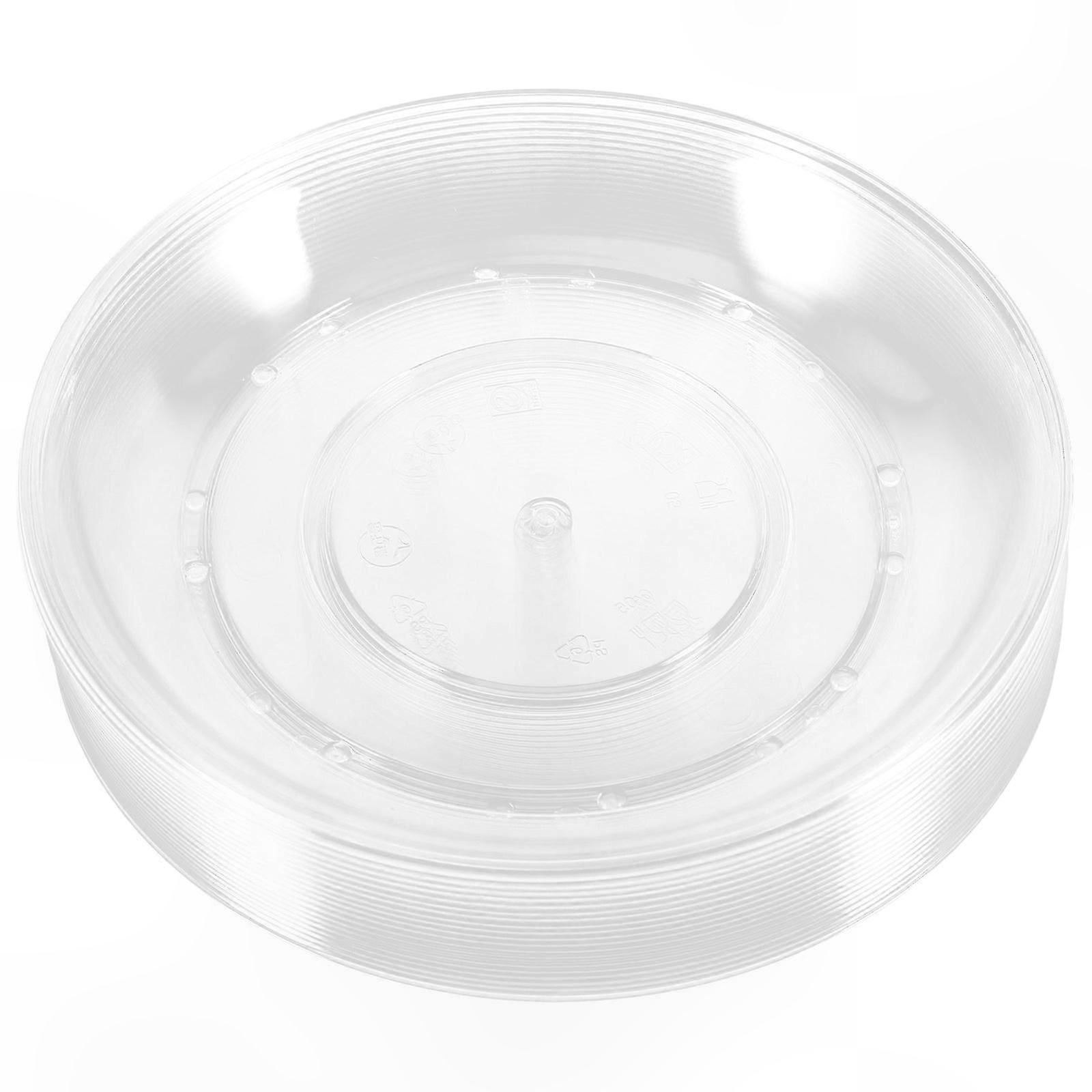 20 Pack Durable Clear Plates for Snacks Fruit Appetizers Reusable Party Essentials