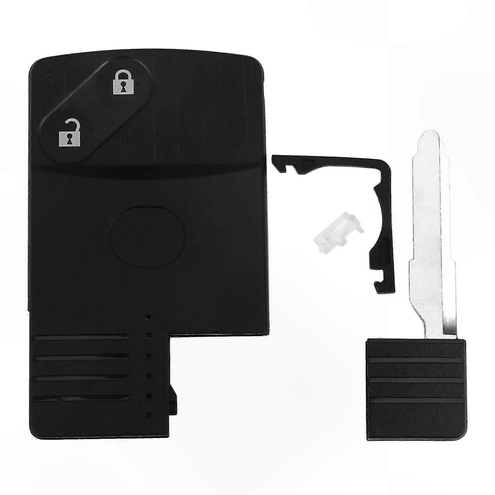 Smart Key Shell for 2 Button Remote Car Keys Compatible with Multiple Mazda Models