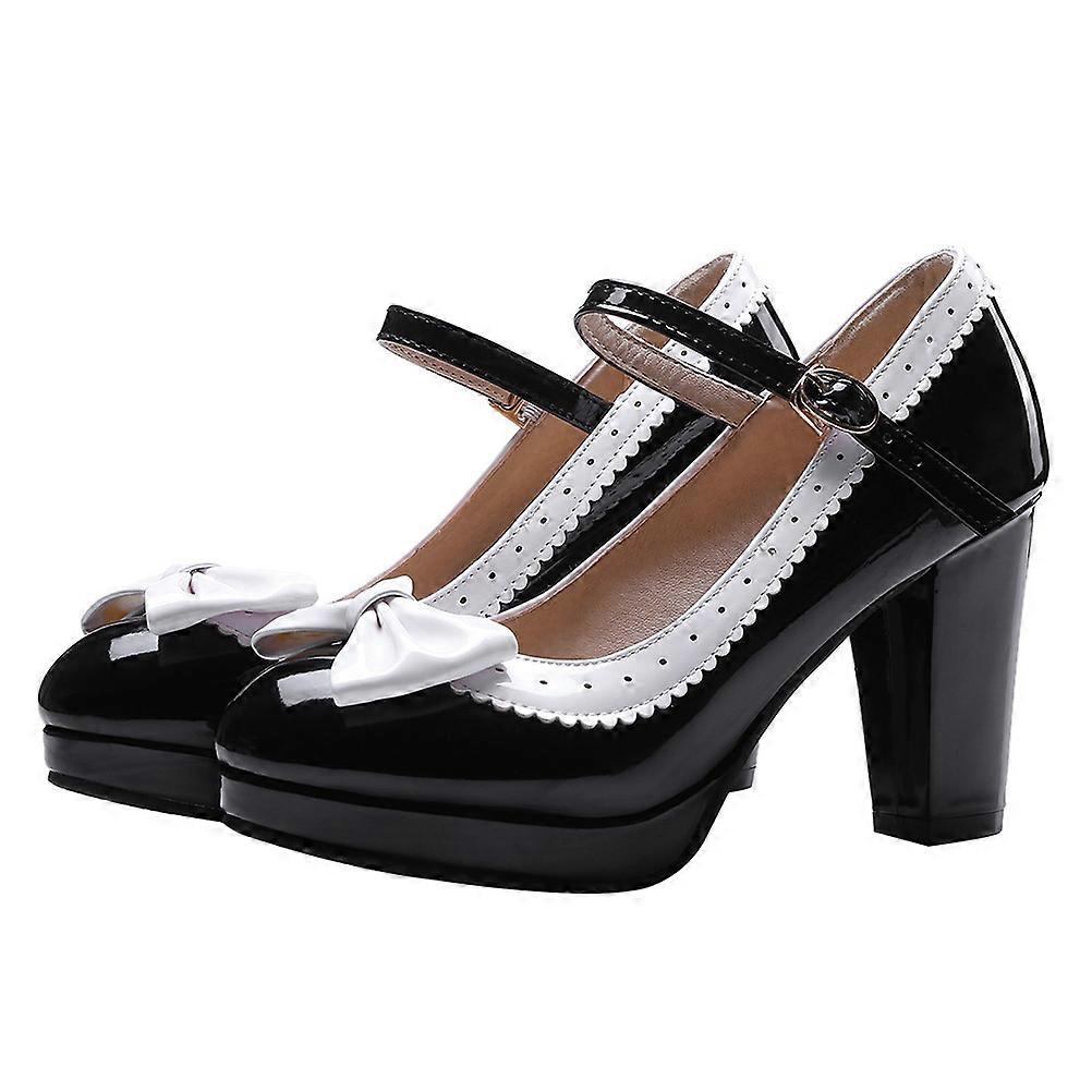 1Pair Elegant Bowknot High-Heeled Shoes for Women Thin Spring Autumn Shoes