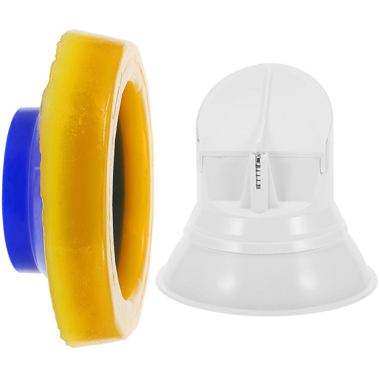 Toilet Bowl Seal Ring with Flange for Home Leak-Proof 5Sets